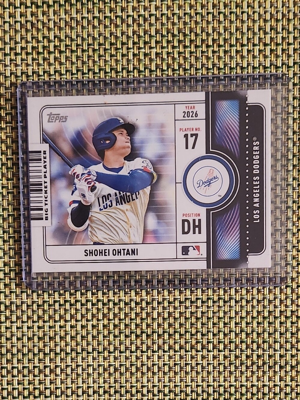 Shohei Ohtani Baseball Card